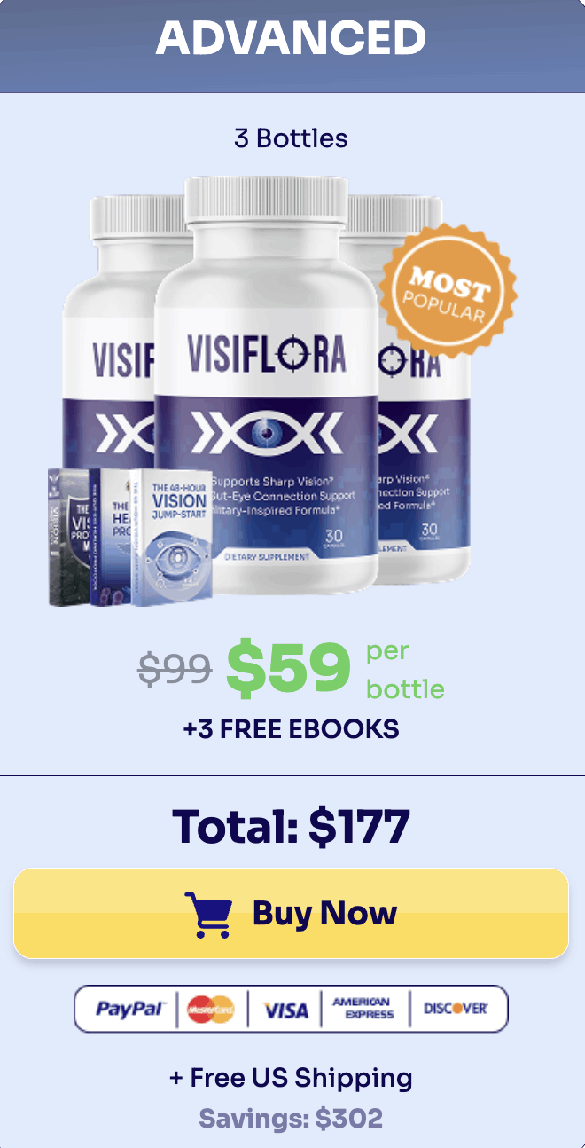 VisiFlora 3 Bottle Package