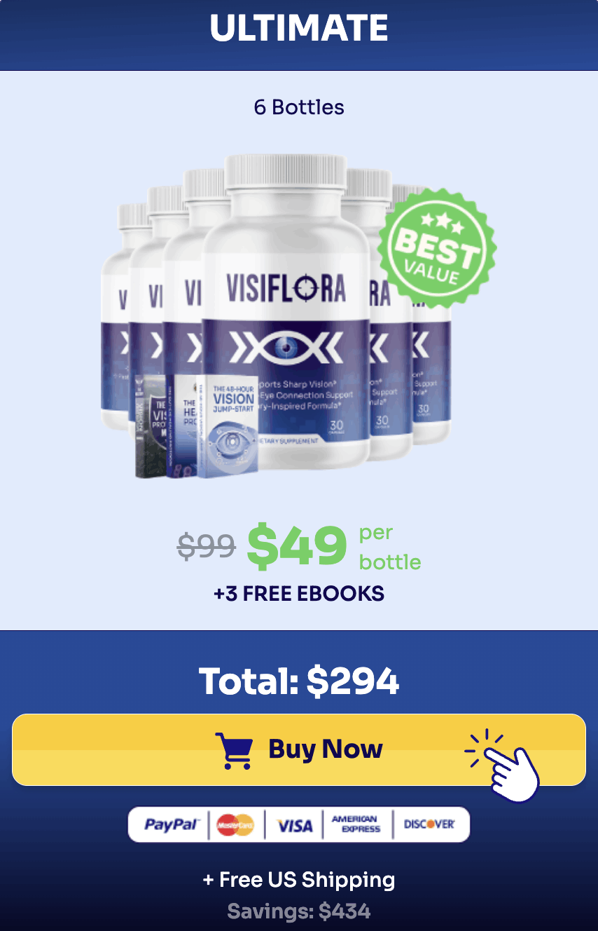 VisiFlora 6 Bottle Package